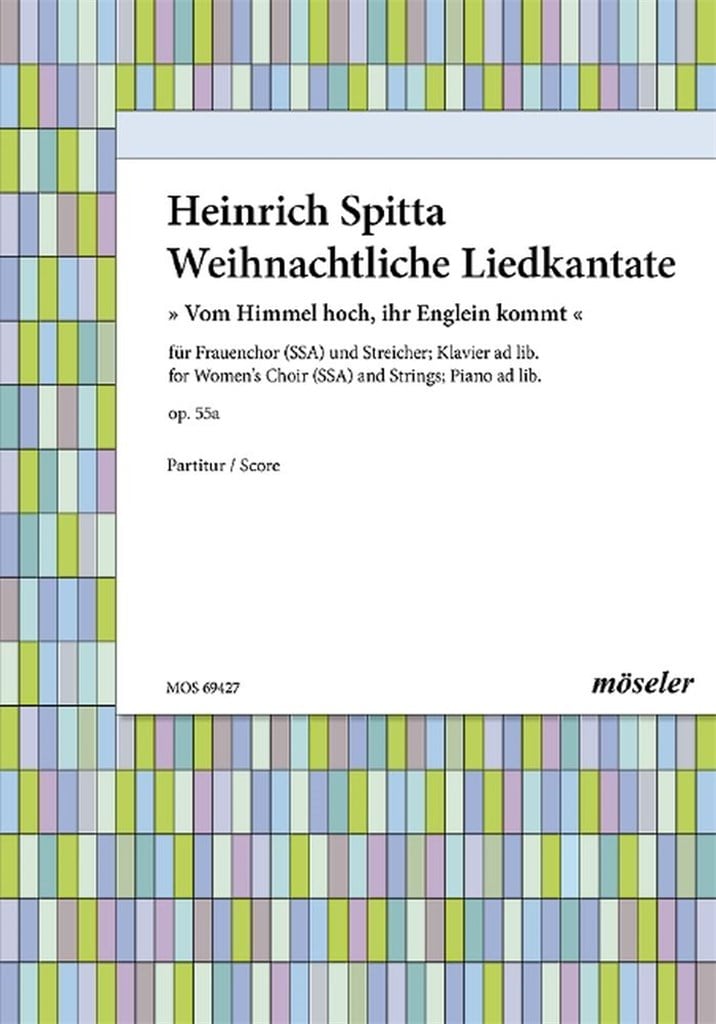 Weihnachtliche Liedkantate op. 55a